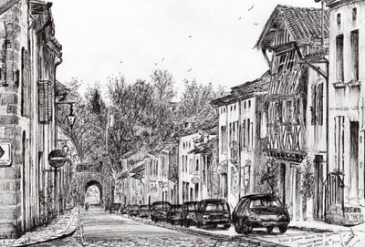 Sauveterre evening France, 2010 by Vincent Alexander Booth